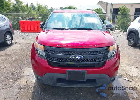 2014 Ford Explorer Sport из США, поврежденный, VIN 1FM5K8GT1EGA41780